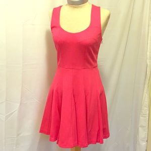 Banana Republic Pink Fit and Flare Dress